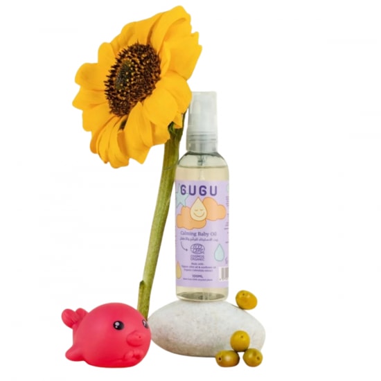 Organic Calming Baby Massage Oil (100ML)